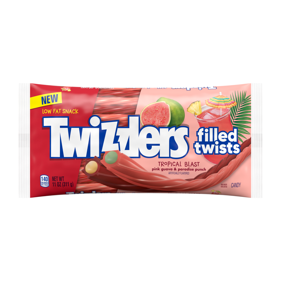 Twizzlers Filled Twists Tropical Blast