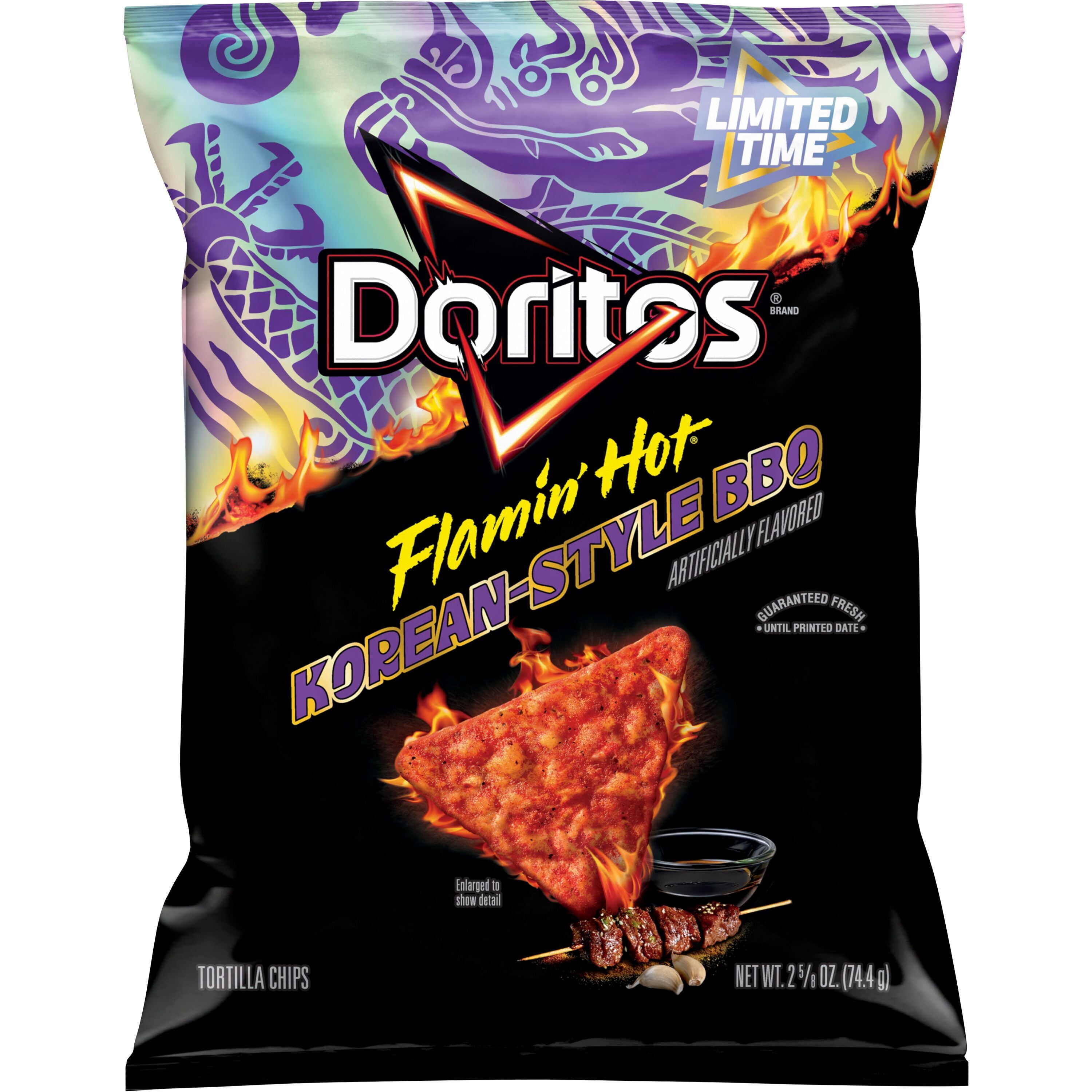 Doritos Flamin Hot Korean BBQ Style Flavored Tortilla