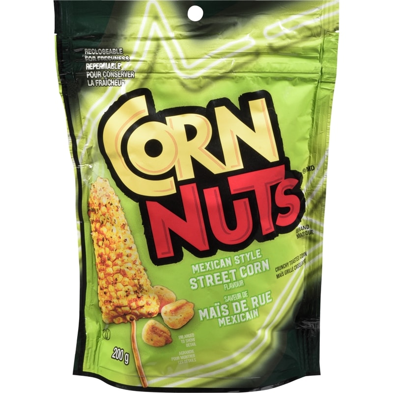 CORN NUTS Mexican Street Corn Crunchy Corn Kernels Bag
