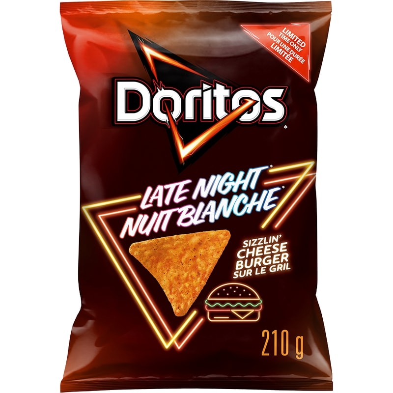 Doritos Late Night Sizzlin' Cheese Burger