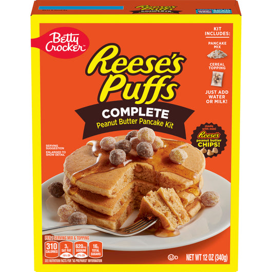 Betty Crocker Reese's Puffs Peanut Butter Pancake Mix