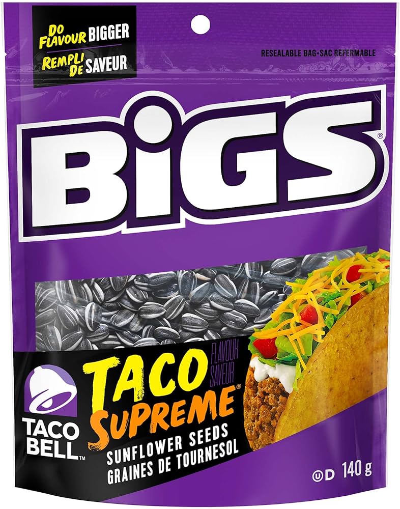 Bigs Taco Supreme Sunflower Seeds