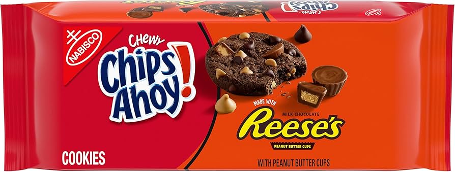 Nabisco Chips Ahoy! Cookies Chewy Made W Reeses