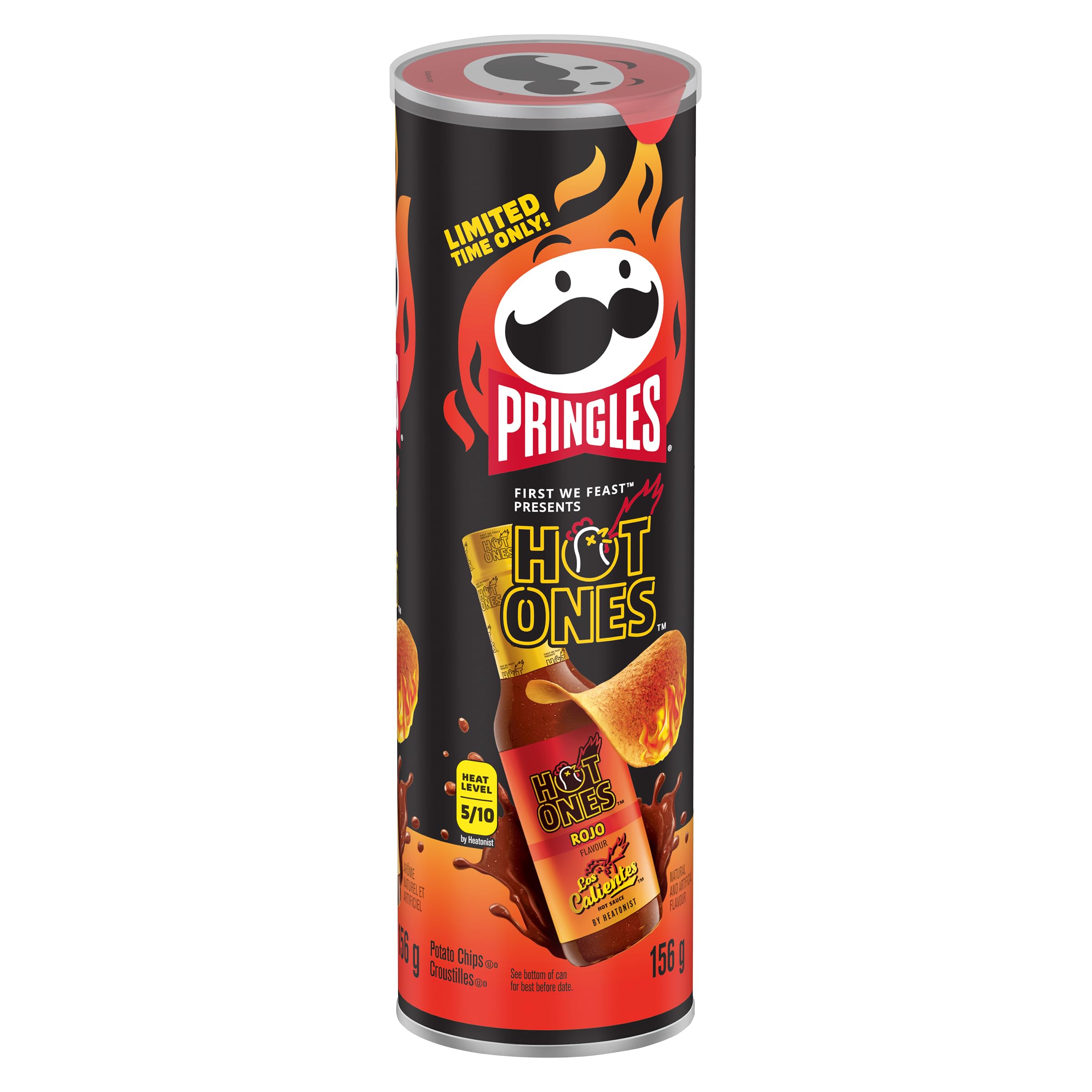 Pringles Hot Ones Rojo