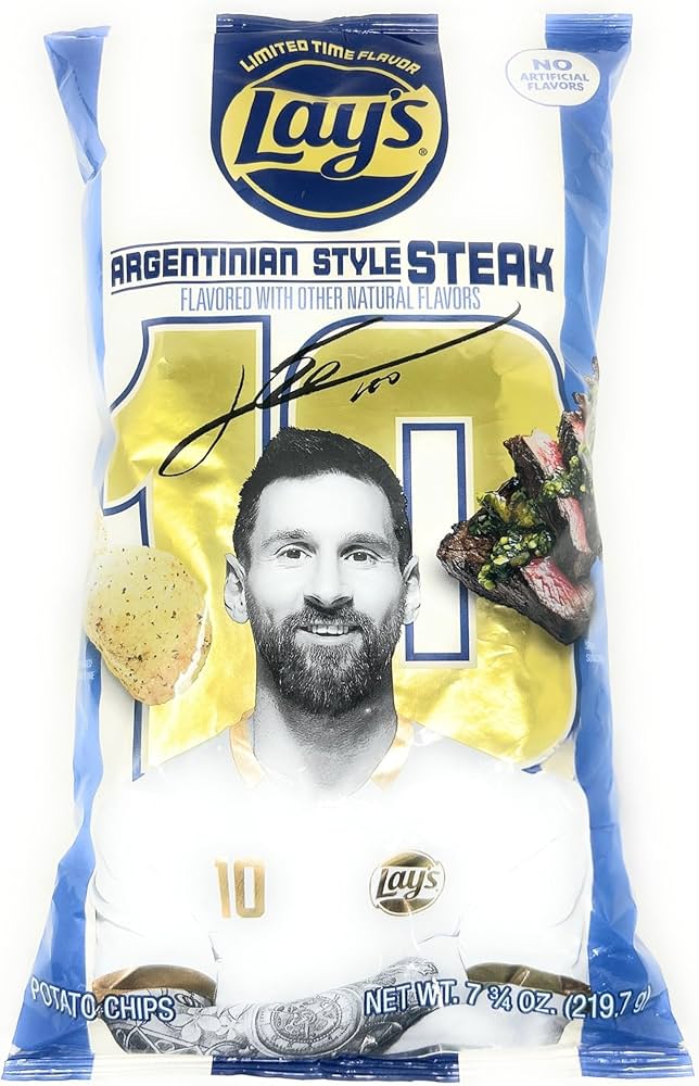 Lay ' S Argentinian Style Steak Flavored Potato