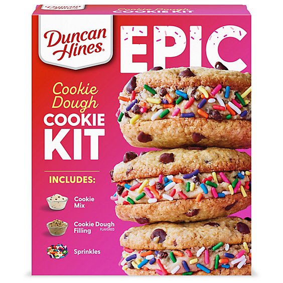 Duncan Hines EPIC Cookie Dough Cookie Kit