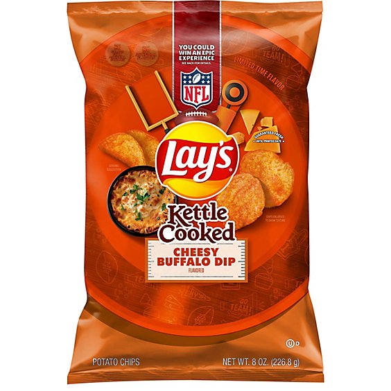Lay's Kettle Cooked Cheesy Buffalo Chicken Dip