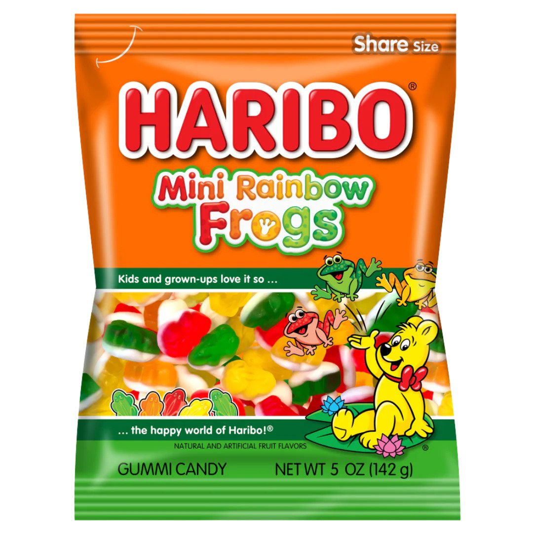 Haribo Mini Rainbow Frogs