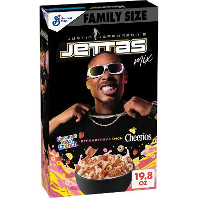 General Mills Justin Jefferson's Jettas Mix Family Size Breakfast