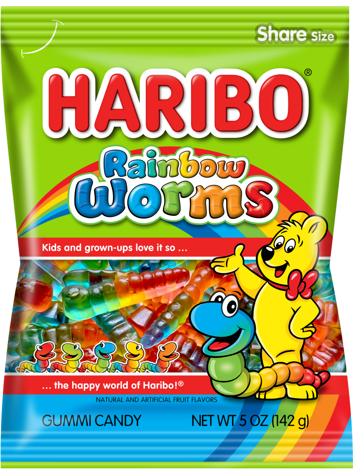 Haribo Rainbow Worms