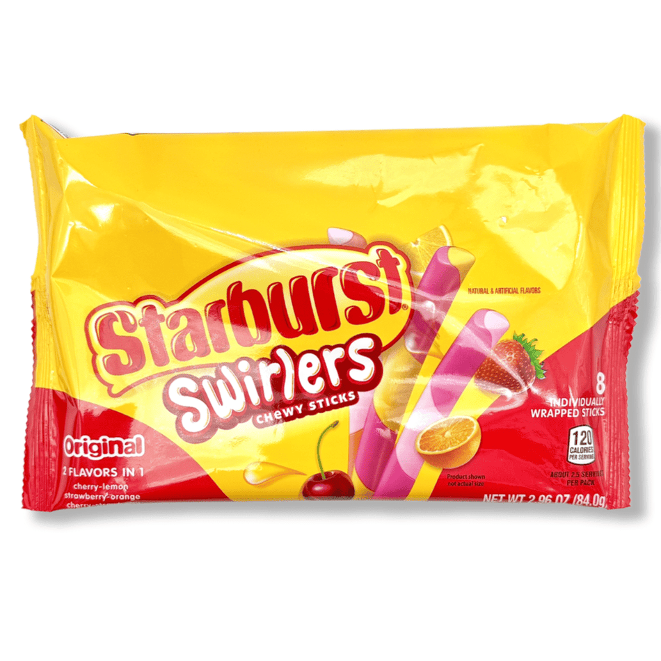 Starburst swirlers chewy sticks