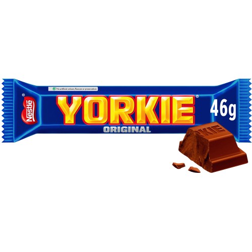 NESTLE Original YORKIE Chunky Milk Chocolate Yorkie Milk Bars