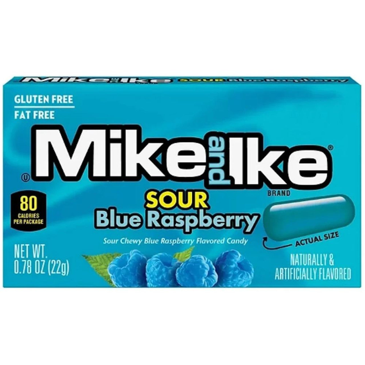 Mike and Ike Sour Blue Raspberry