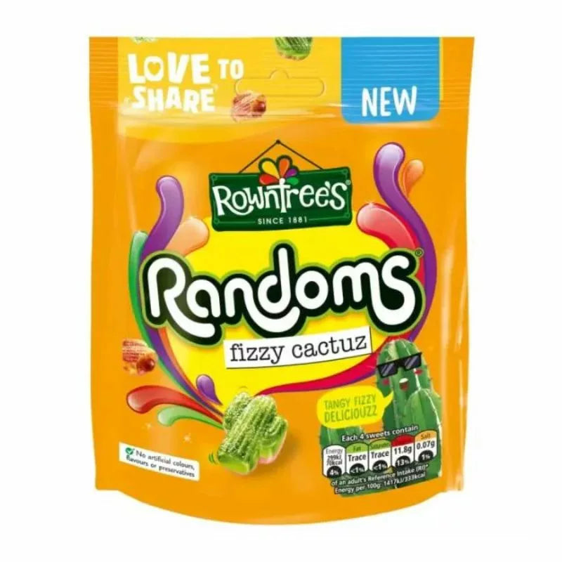 Rowntrees Randoms Fizzy Cactus