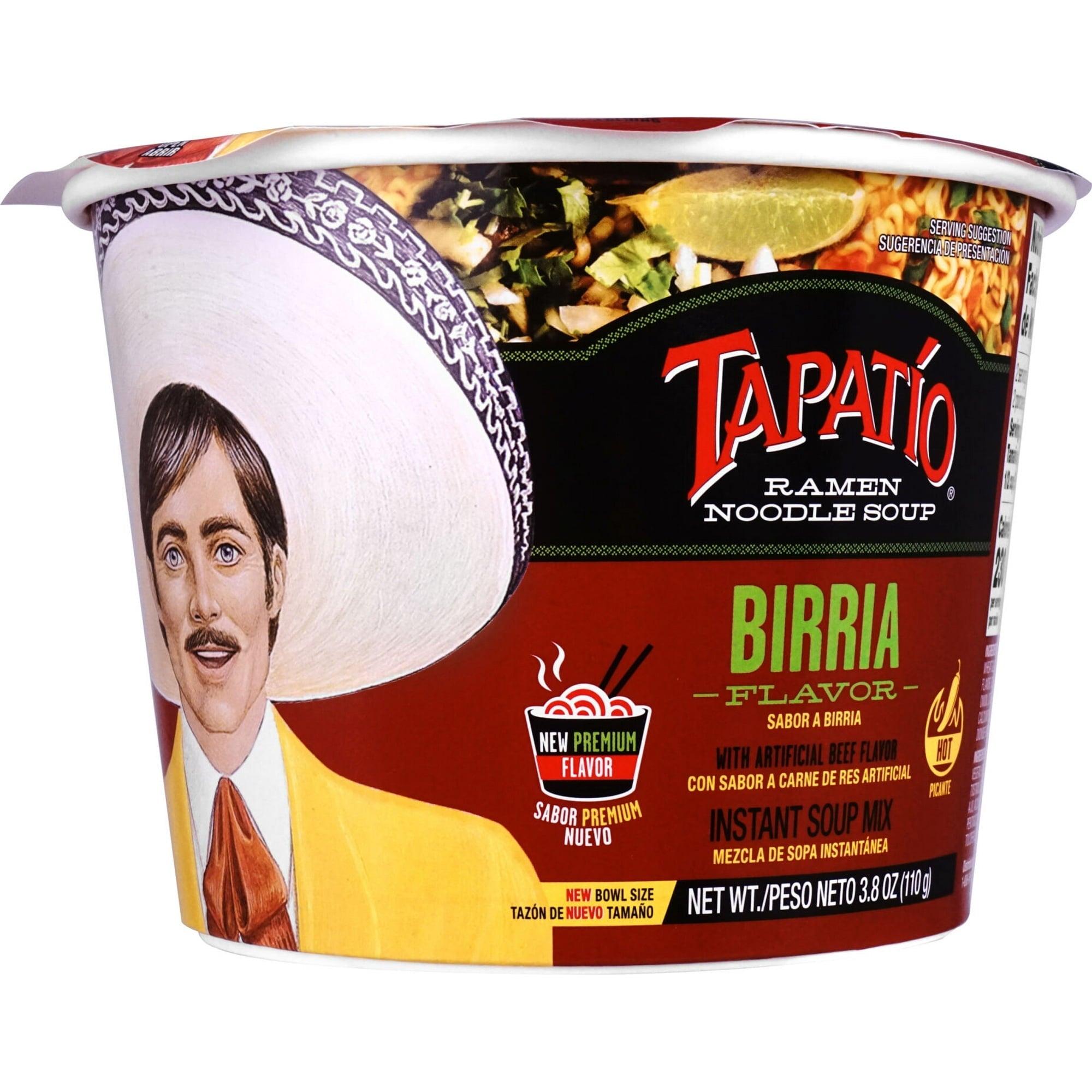 Tapatio Ramen Noodle Soup Birria Flavor