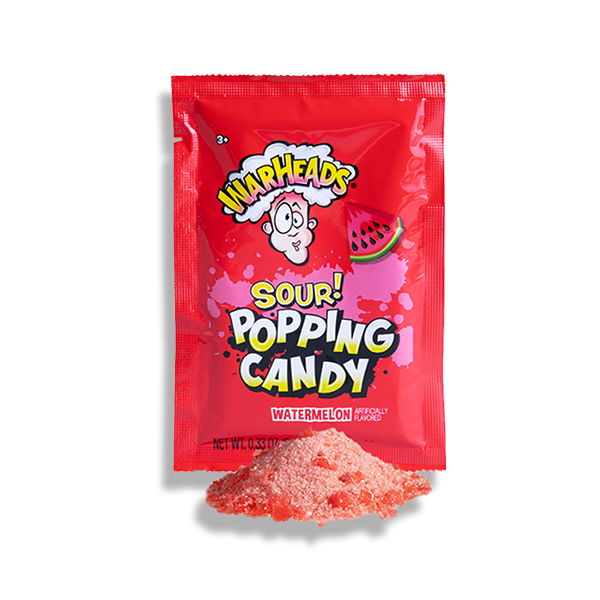 Warheads Sour Popping Candy Watermelon