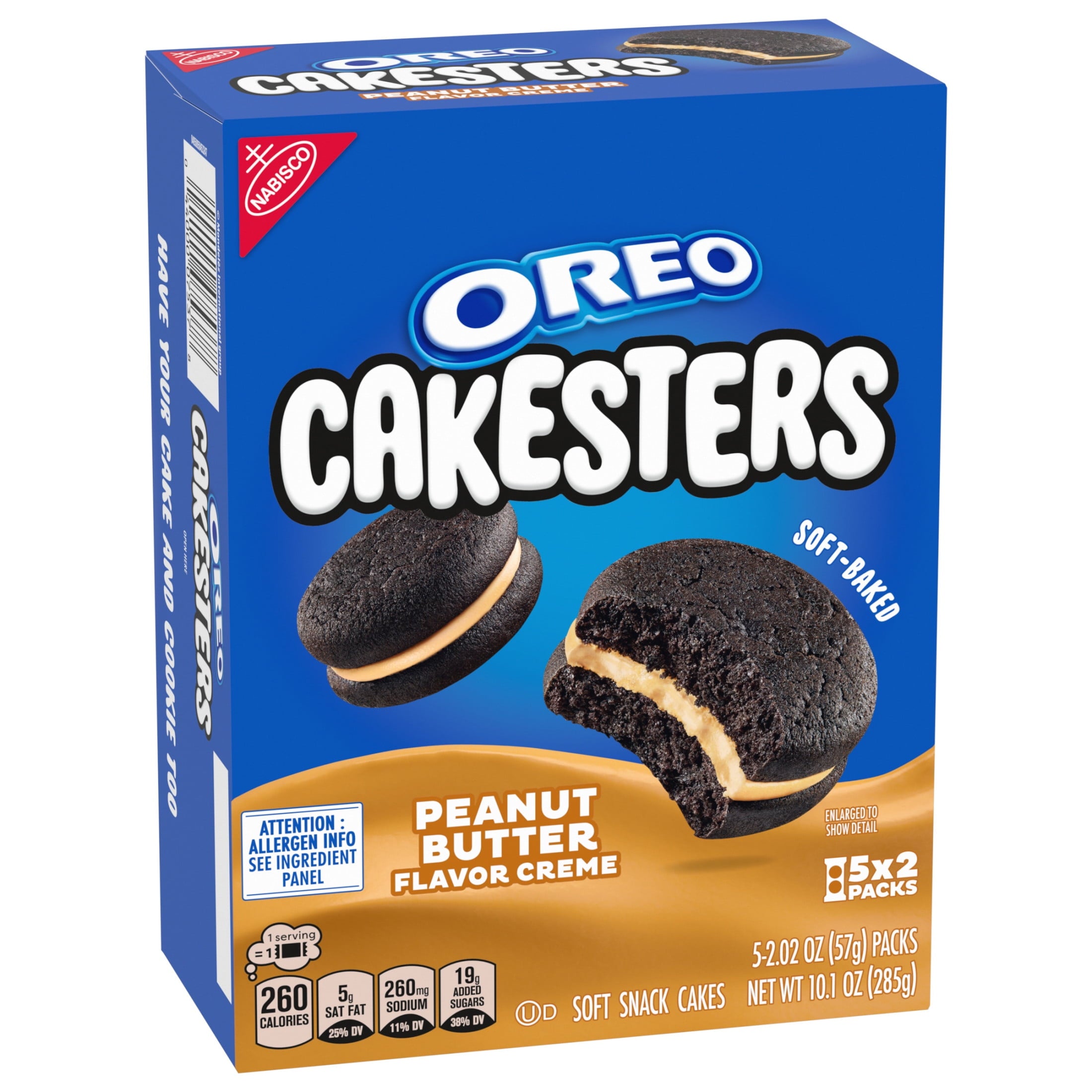 Oreo Cakesters Peanut Butter