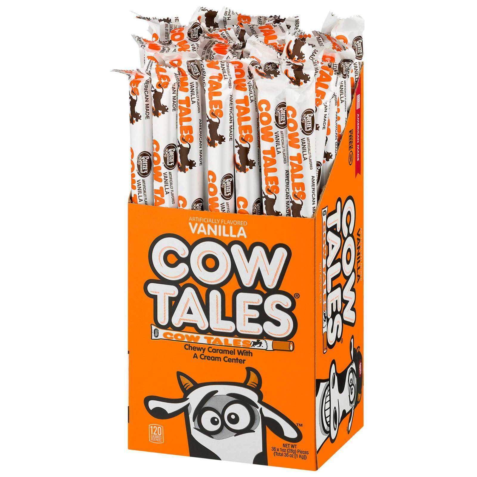 Goetze's Cow Tales Candy Tumbler, Chocolate