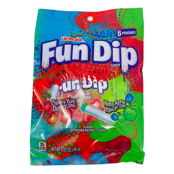 Lik-M-Aid Fun Dip Bag