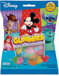 Frankford Disney Gummies in Assorted Shapes and Fruit Flavors