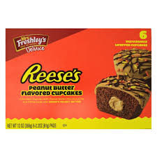 Mrs. Freshley's Deluxe Reese's Peanut Butter Flavored Cupcakes