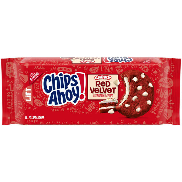 Chips Ahoy! Cookies Red Velvet 1x9.