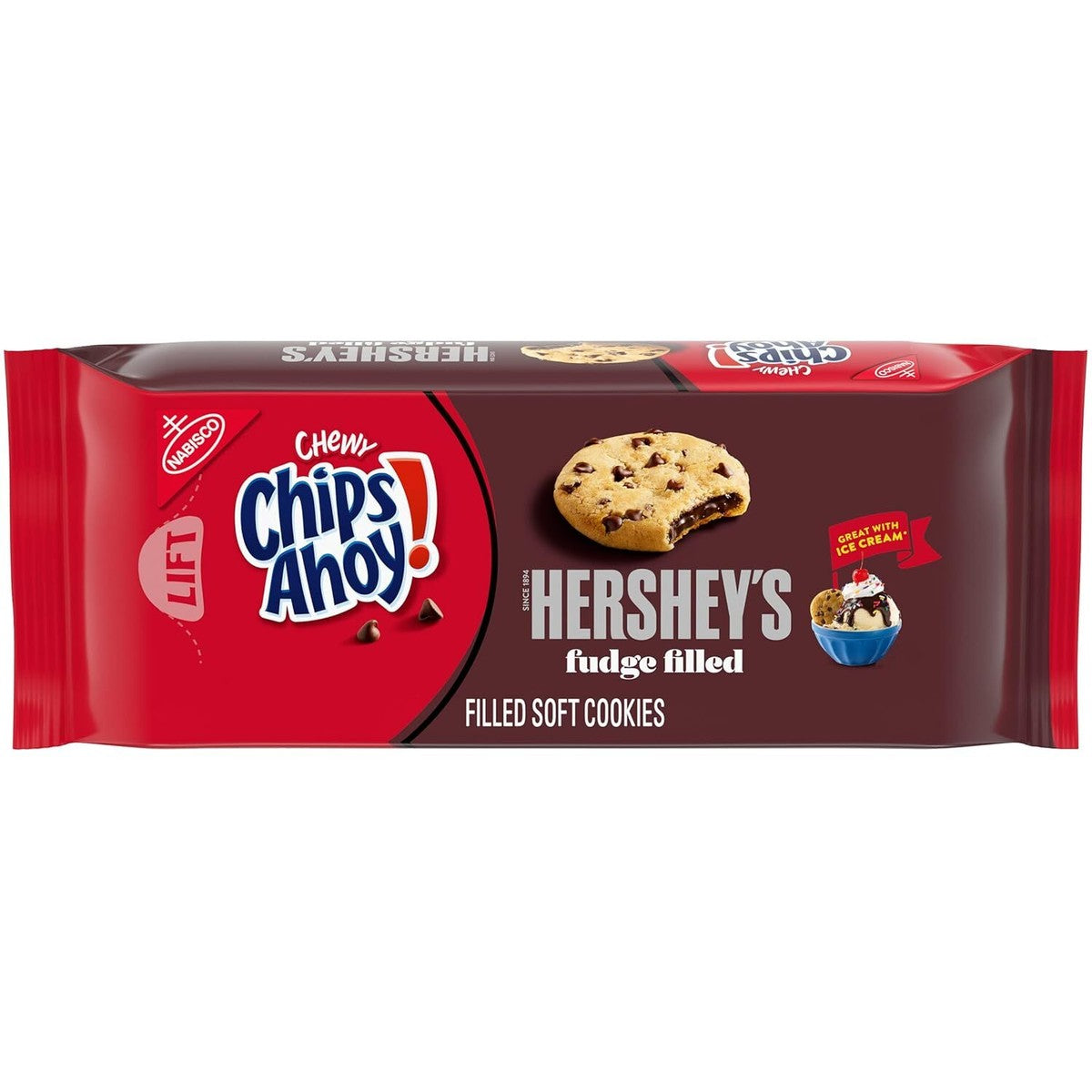 Chips Ahoy! Chewy Hershey S Fudge Filled Soft