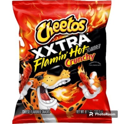 Cheetos XXTRA flamin Hot Crunchy
