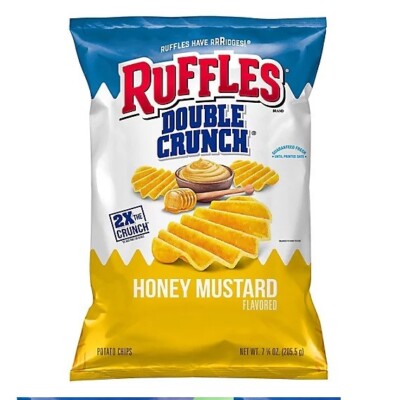 Ruffles Double Crunch, Honey Mustard Flavored Potato