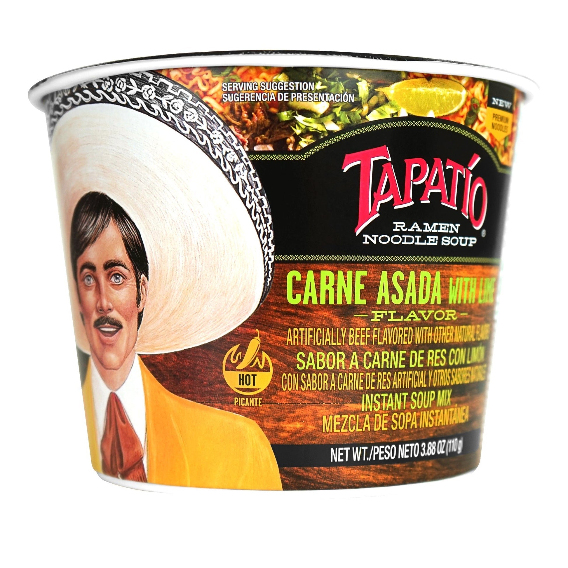 Tapatio Ramen Noodle Soup Carne Asada